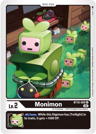 Monimon (BT10-005)  Uncommon - Xros Encounter