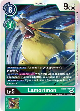 Lamortmon (BT10-054) Foil Rare - Xros Encounter