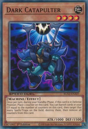 Dark Catapulter (SGX2-ENA07) - Common - Speed Duel GX: Midterm Paradox