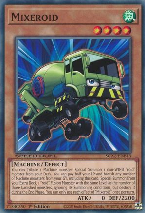 Mixeroid (SGX2-ENB13) - Common - 1st Edition - Speed Duel GX: Midterm Paradox