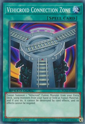 Vehicroid Connection Zone (SGX2-ENB16) - Common - 1st Edition - Speed Duel GX: Midterm Paradox