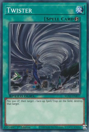 Twister (SGX2-ENB17) - Common - Speed Duel GX: Midterm Paradox