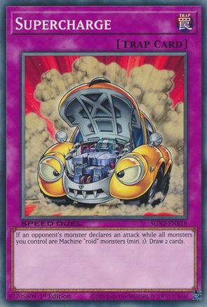 Supercharge (SGX2-ENB18) - Common - 1st Edition - Speed Duel GX: Midterm Paradox