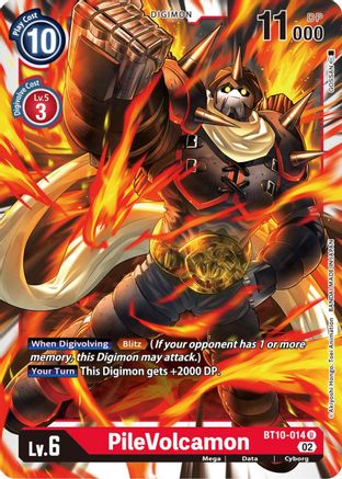PileVolcamon (BT10-014)  Uncommon - Xros Encounter
