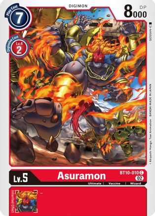 Asuramon (BT10-010)  Common - Xros Encounter