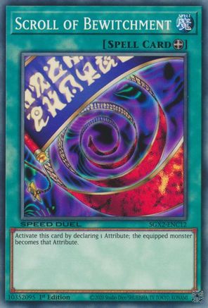 Scroll of Bewitchment (SGX2-ENC12) - Common - Speed Duel GX: Midterm Paradox