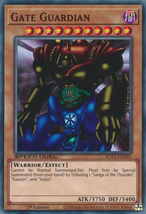 Gate Guardian (SGX2-END01) - Common - Speed Duel GX: Midterm Paradox