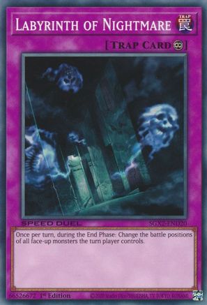 Labyrinth of Nightmare (SGX2-END20) - Common - 1st Edition - Speed Duel GX: Midterm Paradox