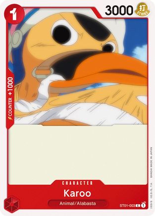 Karoo (ST01-003) - Normal Common - Starter Deck 1: Straw Hat Crew