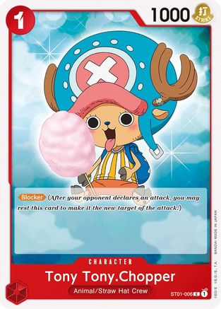 Tony Tony.Chopper (ST01-006) - Normal Common - Starter Deck 1: Straw Hat Crew