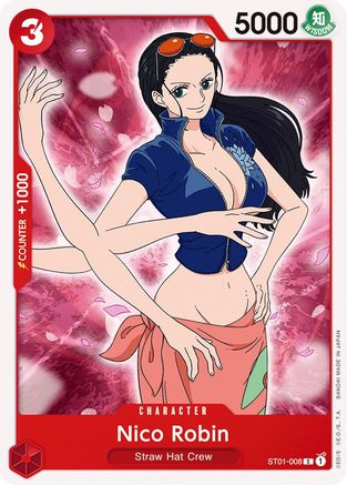 Nico Robin (ST01-008) - Normal Common - Starter Deck 1: Straw Hat Crew