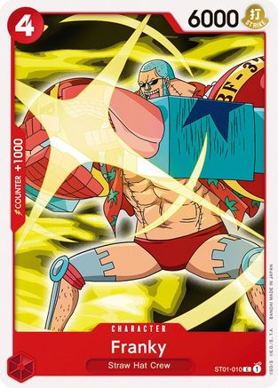 Franky (ST01-010) - Normal Common - Starter Deck 1: Straw Hat Crew