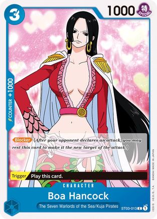 Boa Hancock (ST03-013) - Normal Common - Starter Deck 3: The Seven Warlords of The Sea