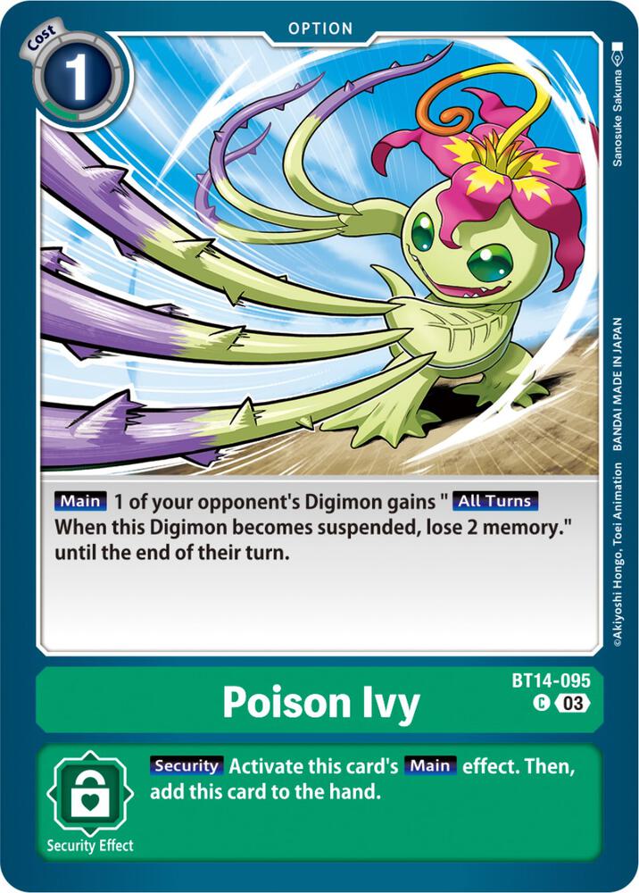 Poison Ivy BT14-095 C (Blast Ace) 