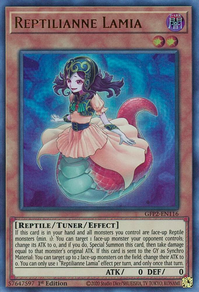 Reptilianne Lamia GFP2-EN116 (Ghosts From the Past: The 2nd Haunting)  - 1st Edition