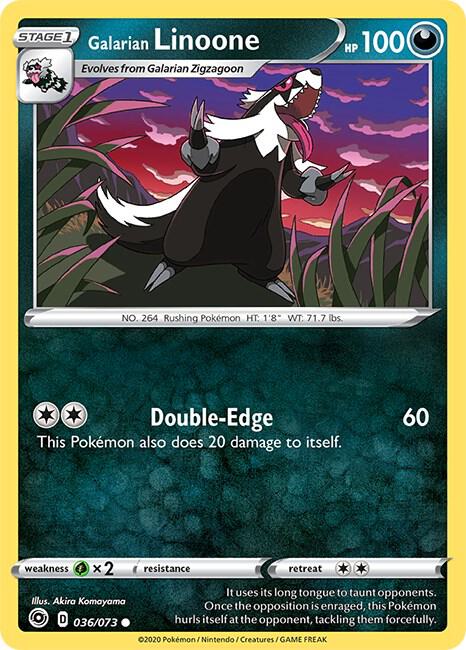 Galarian Linoone 36/73 (Champion's Path) 