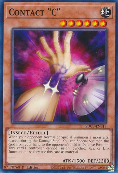 Contact C SDCB-EN013 (Structure Deck: Legend of the Crystal Beasts)  - 1st Edition