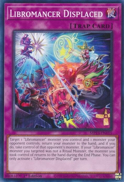 Libromancer Displaced MP23-EN115 (25th Anniversary Tin: Dueling Heroes Mega Pack)  - 1st Edition