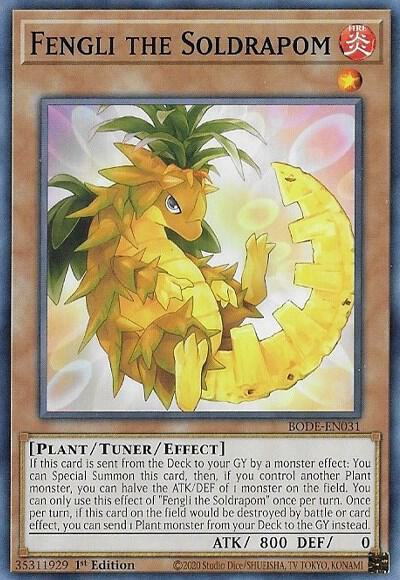 Fengli the Soldrapom BODE-EN031 (Burst of Destiny)  - 1st Edition