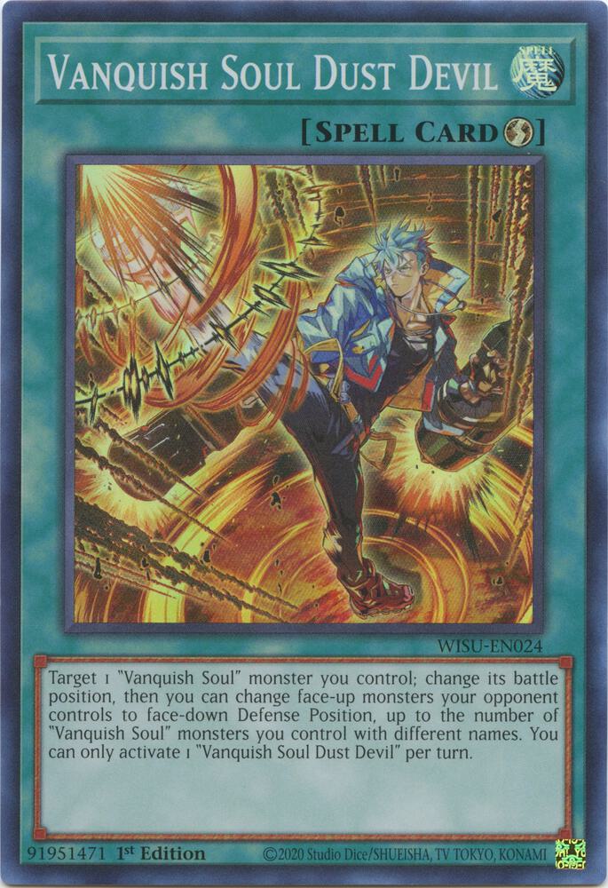 Vanquish Soul Dust Devil WISU-EN024 (Wild Survivors)  - 1st Edition