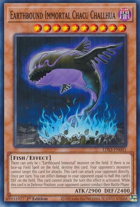 Earthbound Immortal Chacu Challhua LDS3-EN041 (Legendary Duelists: Season 3)  - 1st Edition
