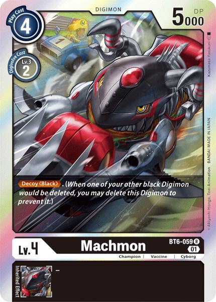 Machmon BT6-059 R (Double Diamond)  - Foil
