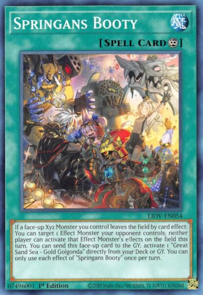 Springans Booty LIOV-EN054 (Lightning Overdrive)  - 1st Edition