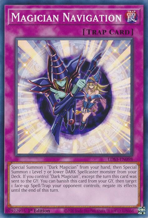 Magician Navigation LDS3-EN098 (Legendary Duelists: Season 3)  - 1st Edition