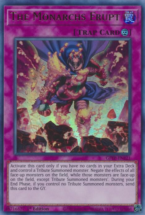The Monarchs Erupt GFTP-EN121 (Ghosts From the Past)  - 1st Edition