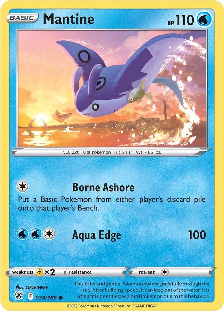 Mantine 034/189 (SWSH10: Astral Radiance) 