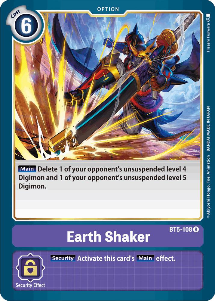 Earth Shaker BT5-108 R (Battle of Omni) 