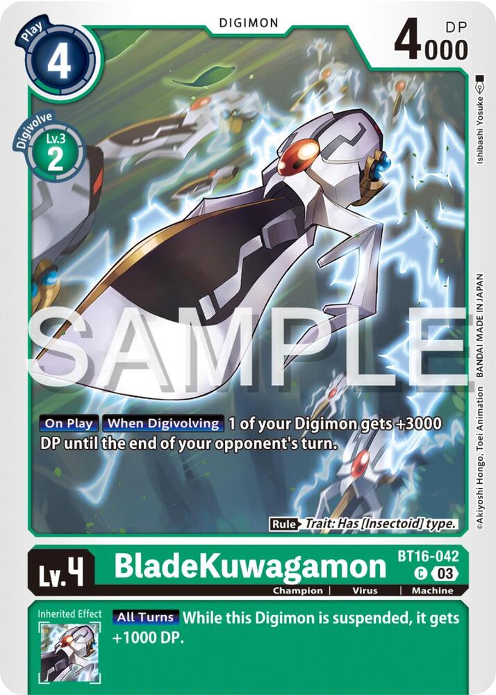 BladeKuwagamon BT16-042 C (Beginning Observer) 