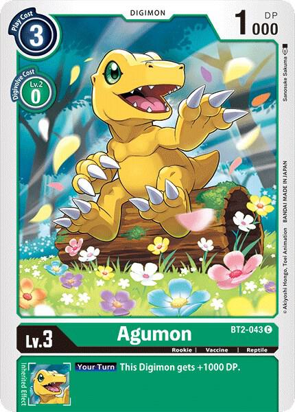 Agumon BT2 043 BT2-043 C (Release Special Booster 1.0) 