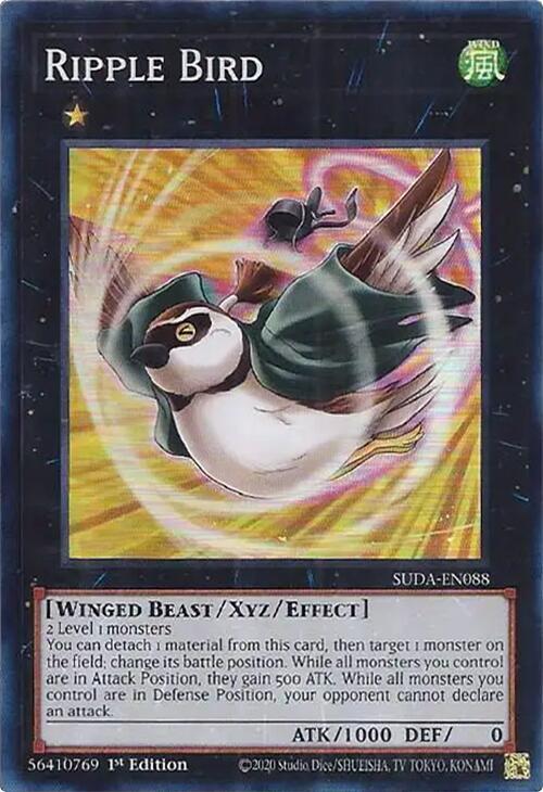Ripple Bird SUDA-EN088 (Supreme Darkness)  - 1st Edition Foil