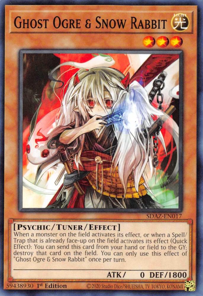 Ghost Ogre and Snow Rabbit SDAZ-EN017 (Structure Deck: Albaz Strike)  - 1st Edition