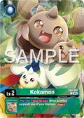 Kokomon Bonus Pack EX4-002 U (Starter Deck 17: Double Typhoon Advanced Deck Set)  - Foil