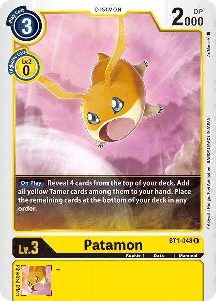 Patamon BT1-048 R (Release Special Booster 1.0) 