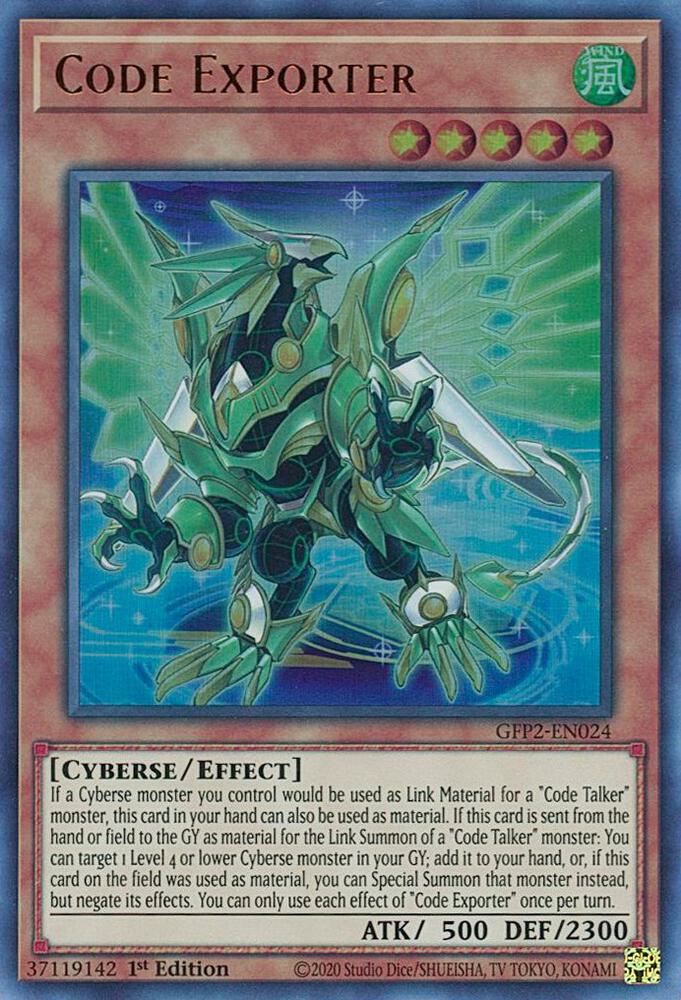 Code Exporter GFP2-EN024 (Ghosts From the Past: The 2nd Haunting)  - 1st Edition