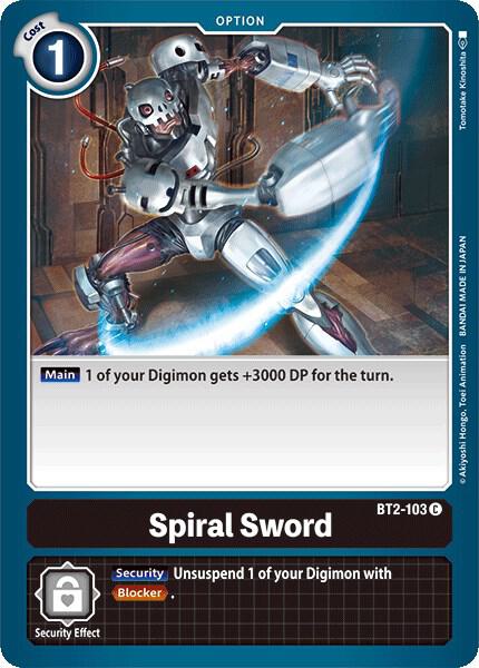 Spiral Sword BT2-103 C (Release Special Booster 1.0) 