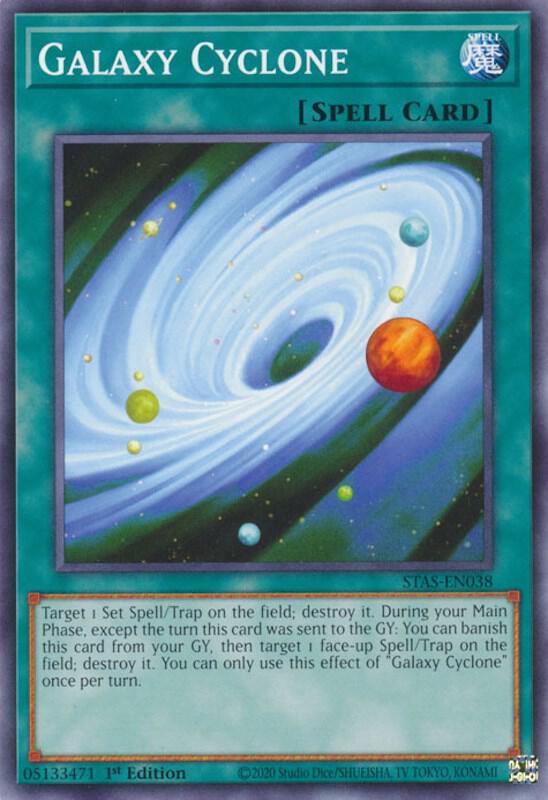 Galaxy Cyclone STAS-EN038 (2-Player Starter Set)  - 1st Edition