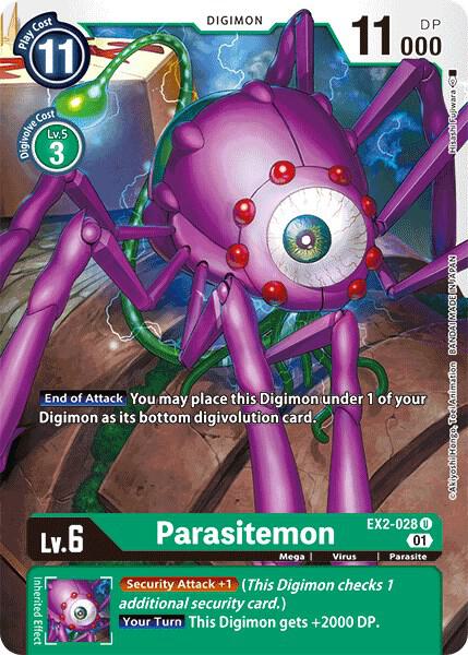 Parasitemon EX2-028 U (Digital Hazard) 