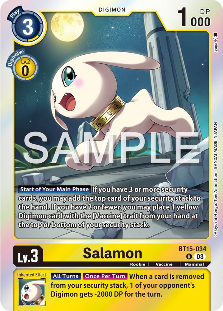 Salamon BT15-034 R (Exceed Apocalypse)  - Foil
