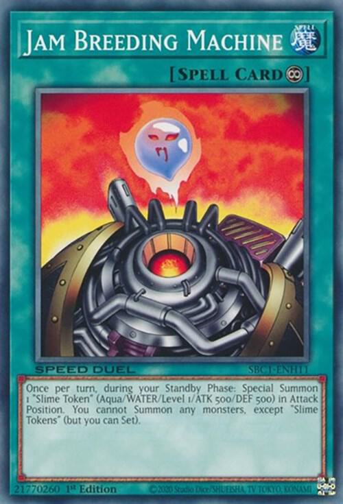 Jam Breeding Machine SBC1-ENH11 (Speed Duel: Streets of Battle City)  - 1st Edition