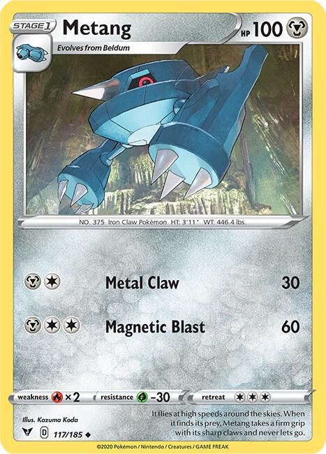 Metang 117/185 (SWSH04: Vivid Voltage) 