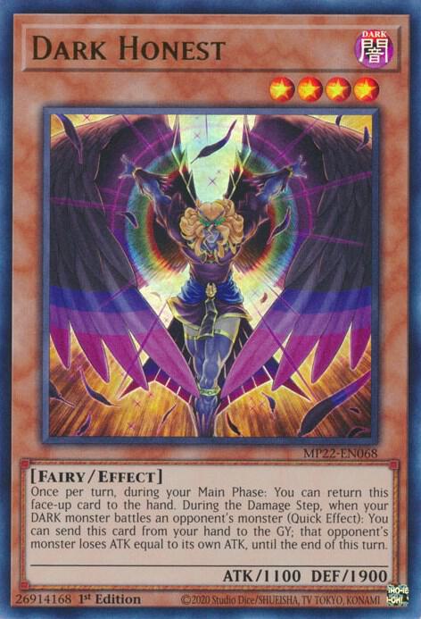 Dark Honest MP22-EN068 (2022 Tin of the Pharaoh's Gods)  - 1st Edition