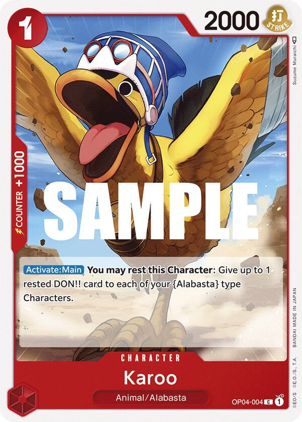 Karoo OP04-004 (Kingdoms of Intrigue) 