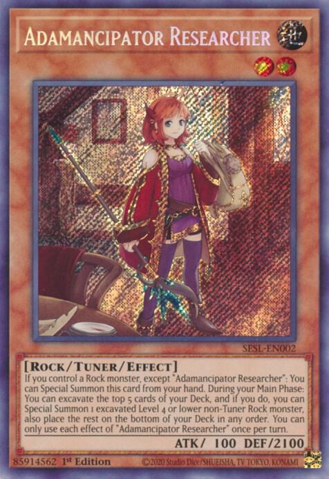 Adamancipator Researcher SESL-EN002 (Secret Slayers)  - 1st Edition