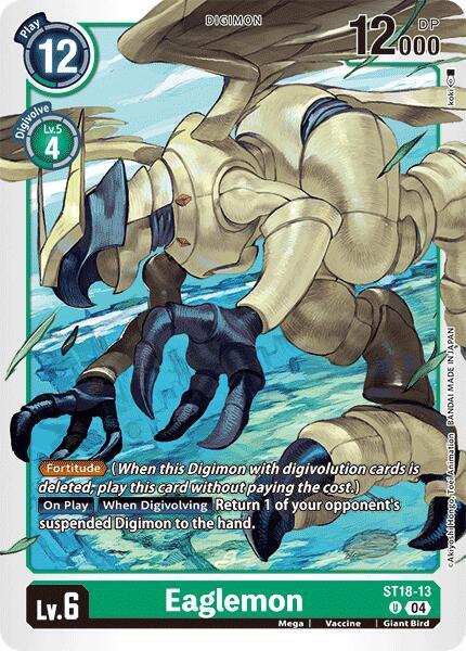 Eaglemon ST18-13 U (Starter Deck 18: Guardian Vortex) 