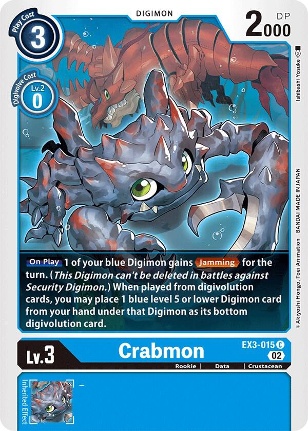 Crabmon EX3-015 C (Draconic Roar) 