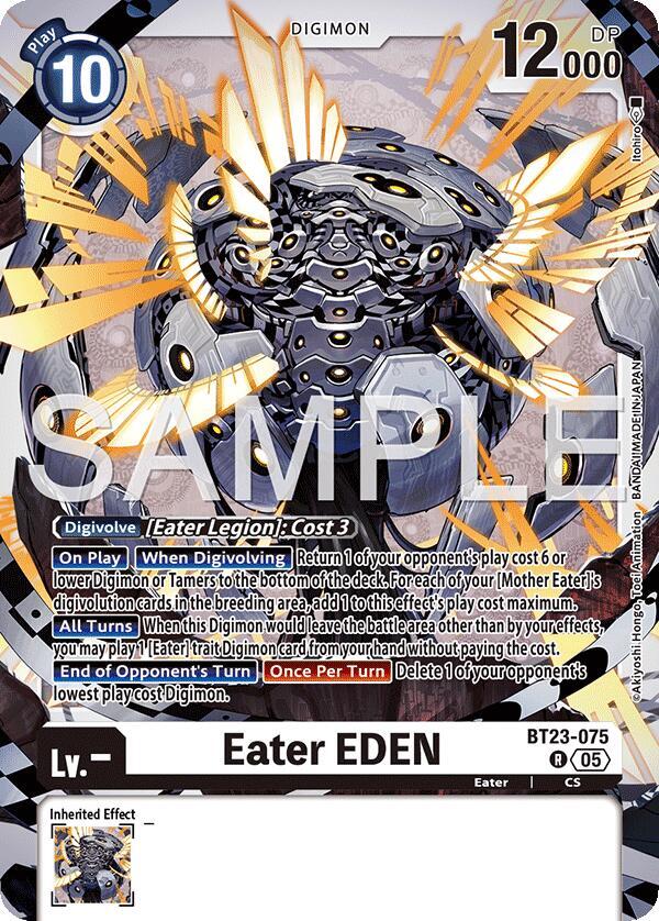 Eater EDEN BT23-075 R (Hackers' Slumber)  - Foil